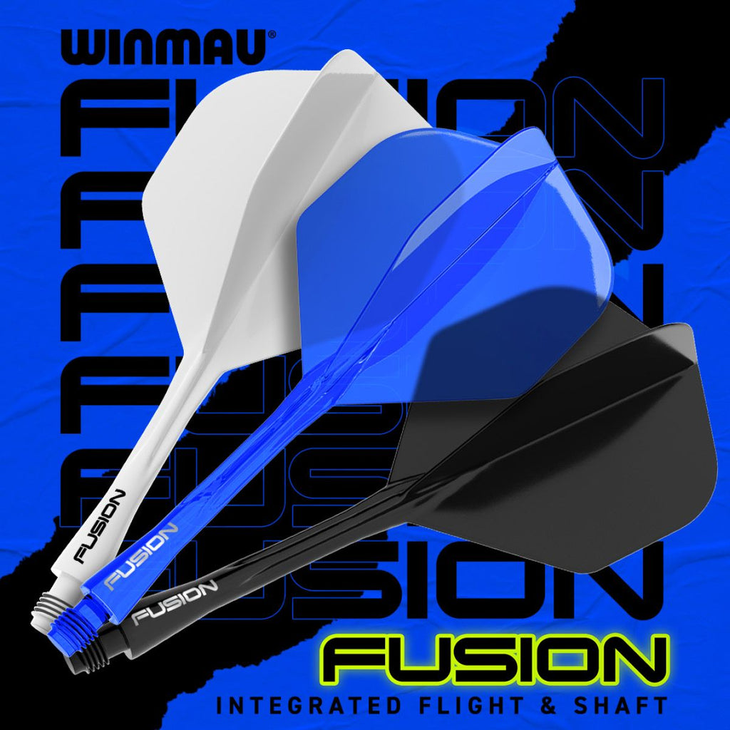 WINMAU Fusion Flight & Shaft Azure Blue