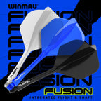 WINMAU Fusion Flight & Shaft Azure Blue