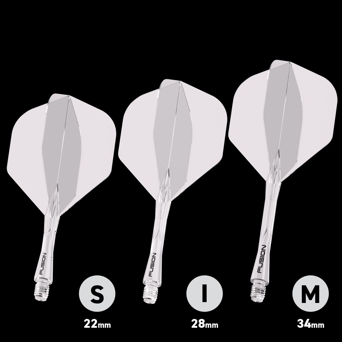 WINMAU Fusion Flight & Shaft Clear #6