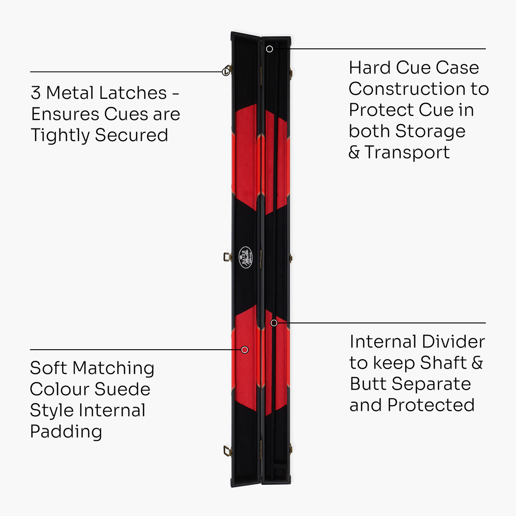 Baize Master Arrow 3/4 cue case
