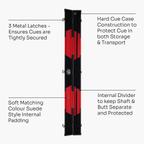 Baize Master Arrow 3/4 cue case