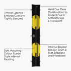 Baize Master Arrow 3/4 cue case