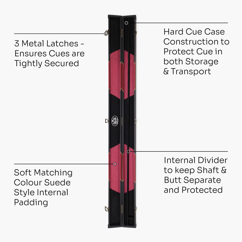 Baize Master Arrow 3/4 cue case