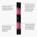 Baize Master Arrow 3/4 cue case