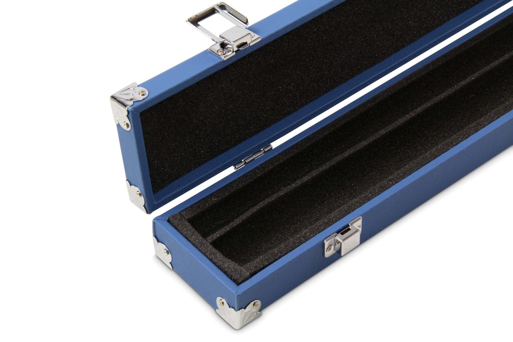 2-piece cue case with chalk compartment