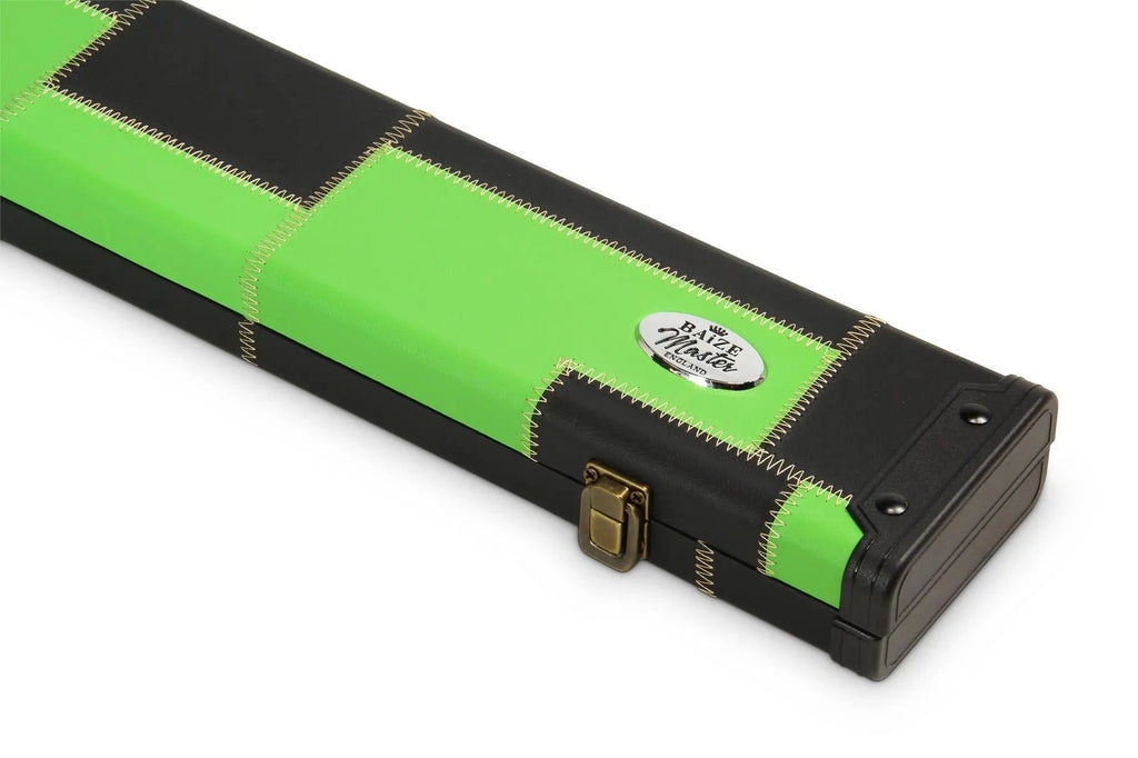 Baize Master wide 1-piece patch cue case - 3 cues Cue + Case
