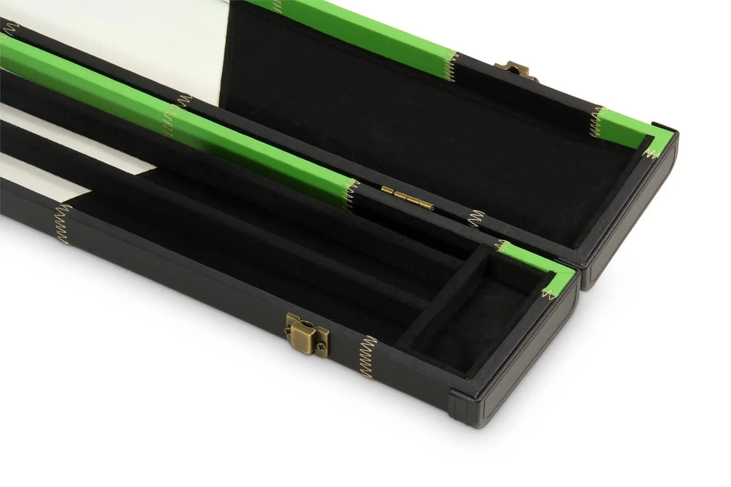 Baize Master wide 1-piece patch cue case - 3 cues Cue + Case