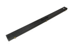 Baize Master wide black 1-piece cue case - 3 cues