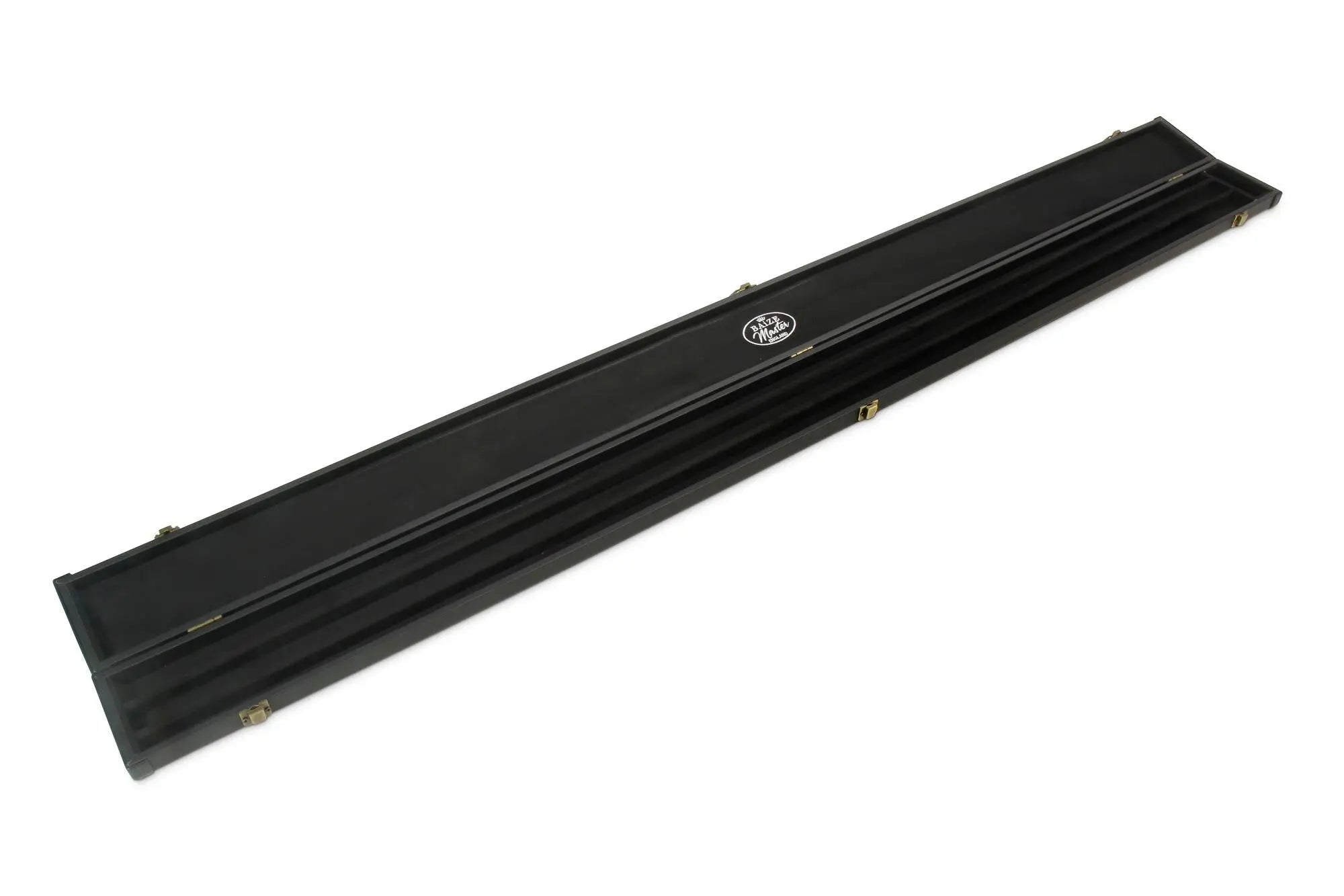 Baize Master wide black 1-piece cue case - 3 cues