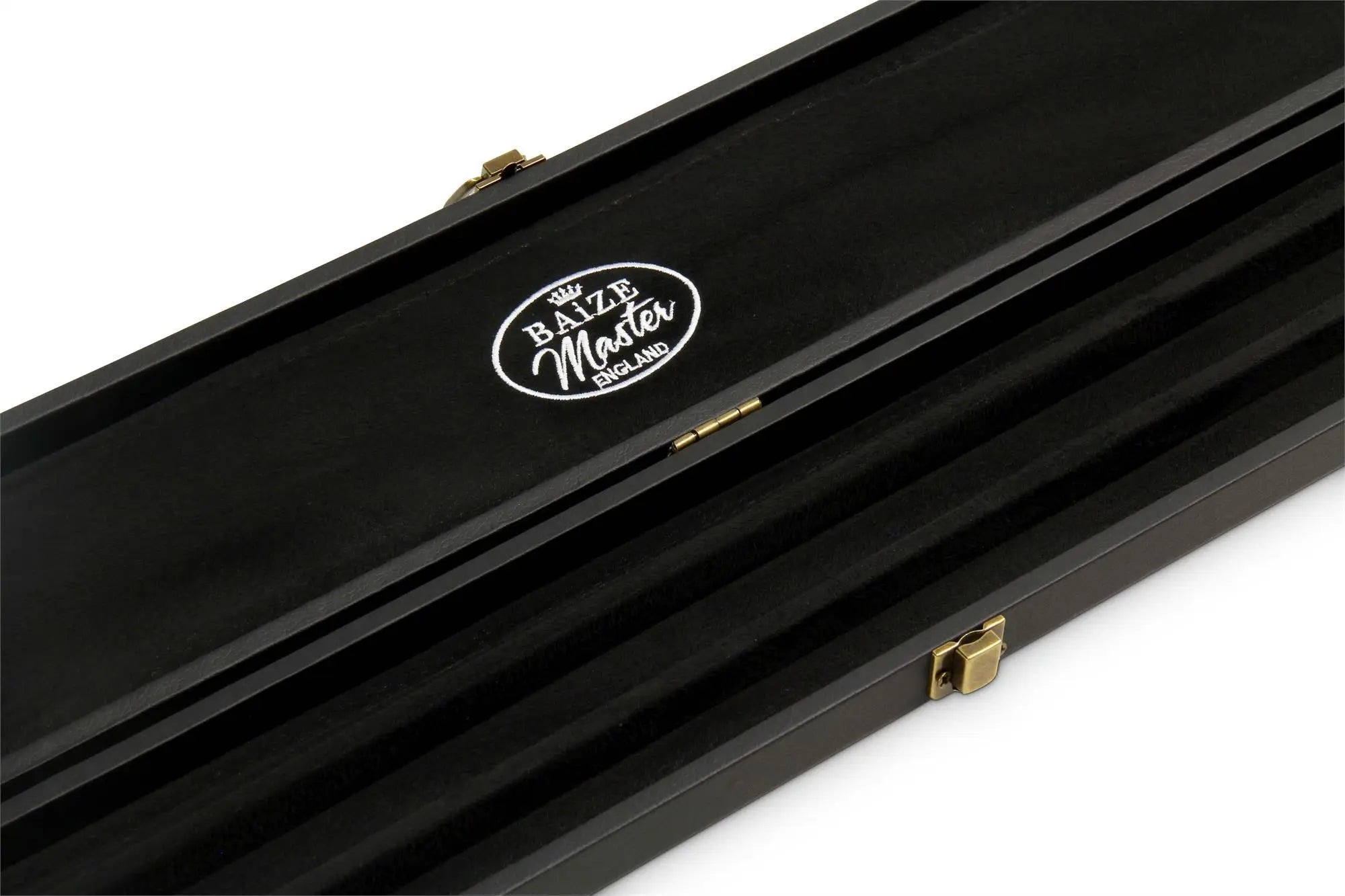 Baize Master wide black 1-piece cue case - 3 cues
