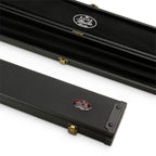 Baize Master wide black 1-piece cue case - 3 cues