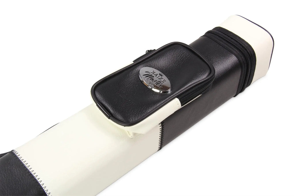 Baize Master black and white square cue case Cue + Case