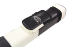 Baize Master black and white square cue case Cue + Case