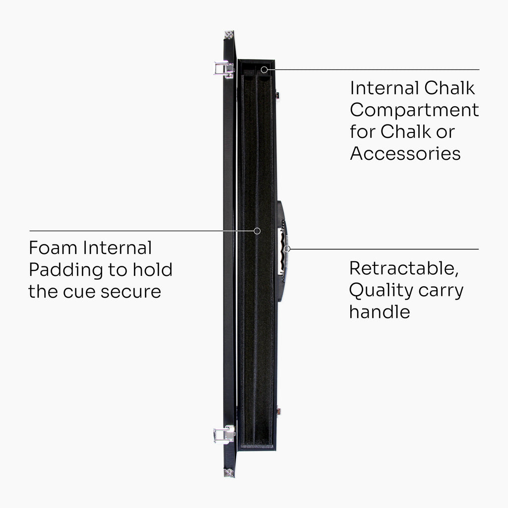 Jonny 8 Ball adjustable 57-inch 3-piece cue and hard case