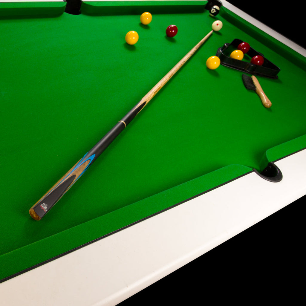 Spartan Fury VANQUISH 3/4 Joint Snooker Pool Cue and Soft Case Set 9.5mm Tip
