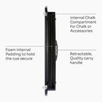 Jonny 8 Ball adjustable 57-inch 3-piece cue and hard case
