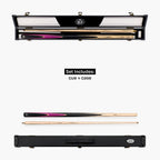 Baize Master Crucible cue and case set - 9.5mm tip