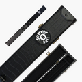 Jonny 8 Ball Black Croc 2-piece cue case