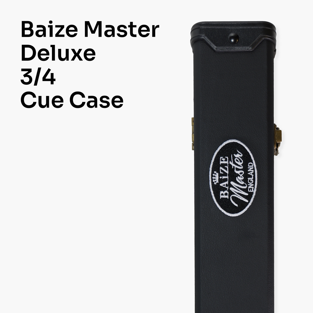 Baize Master black 3/4 cue case