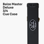 Baize Master black 3/4 cue case
