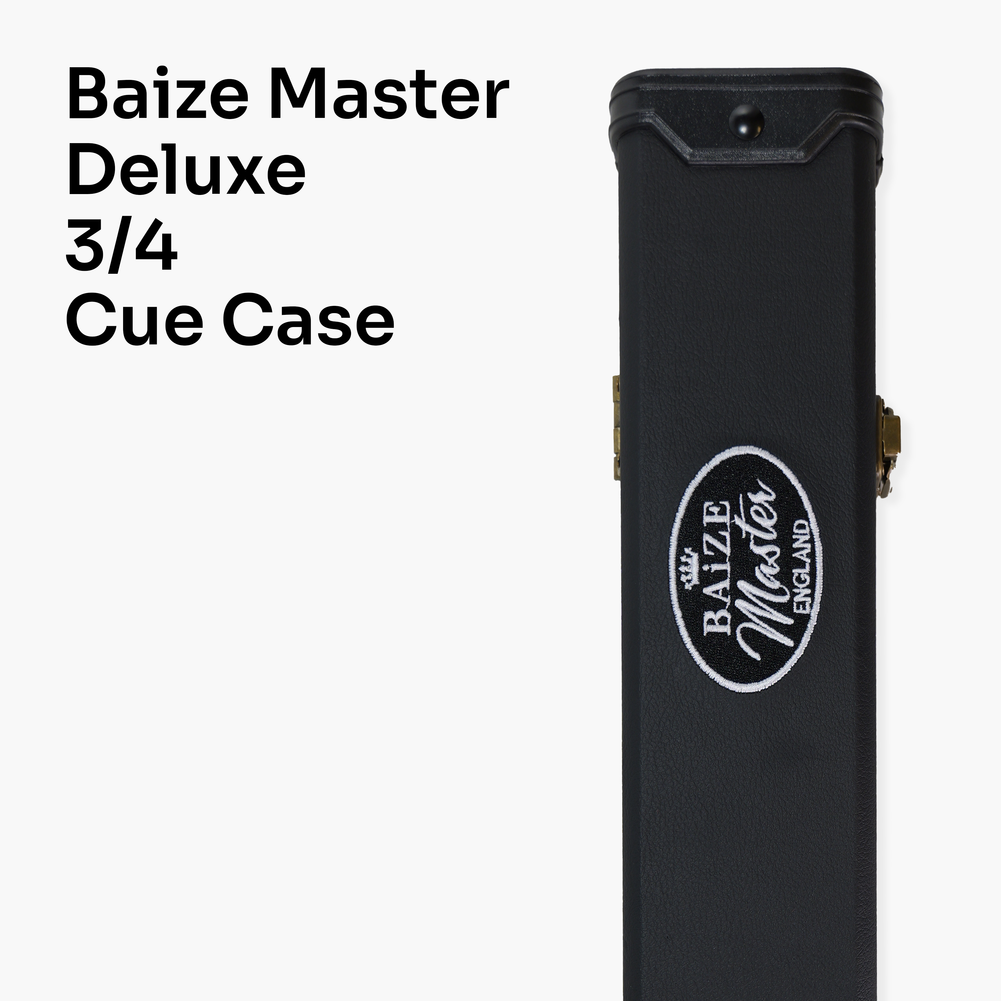 Baize Master black 3/4 cue case