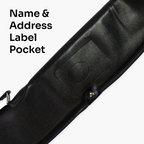 Economy black vinyl 57-inch cue case
