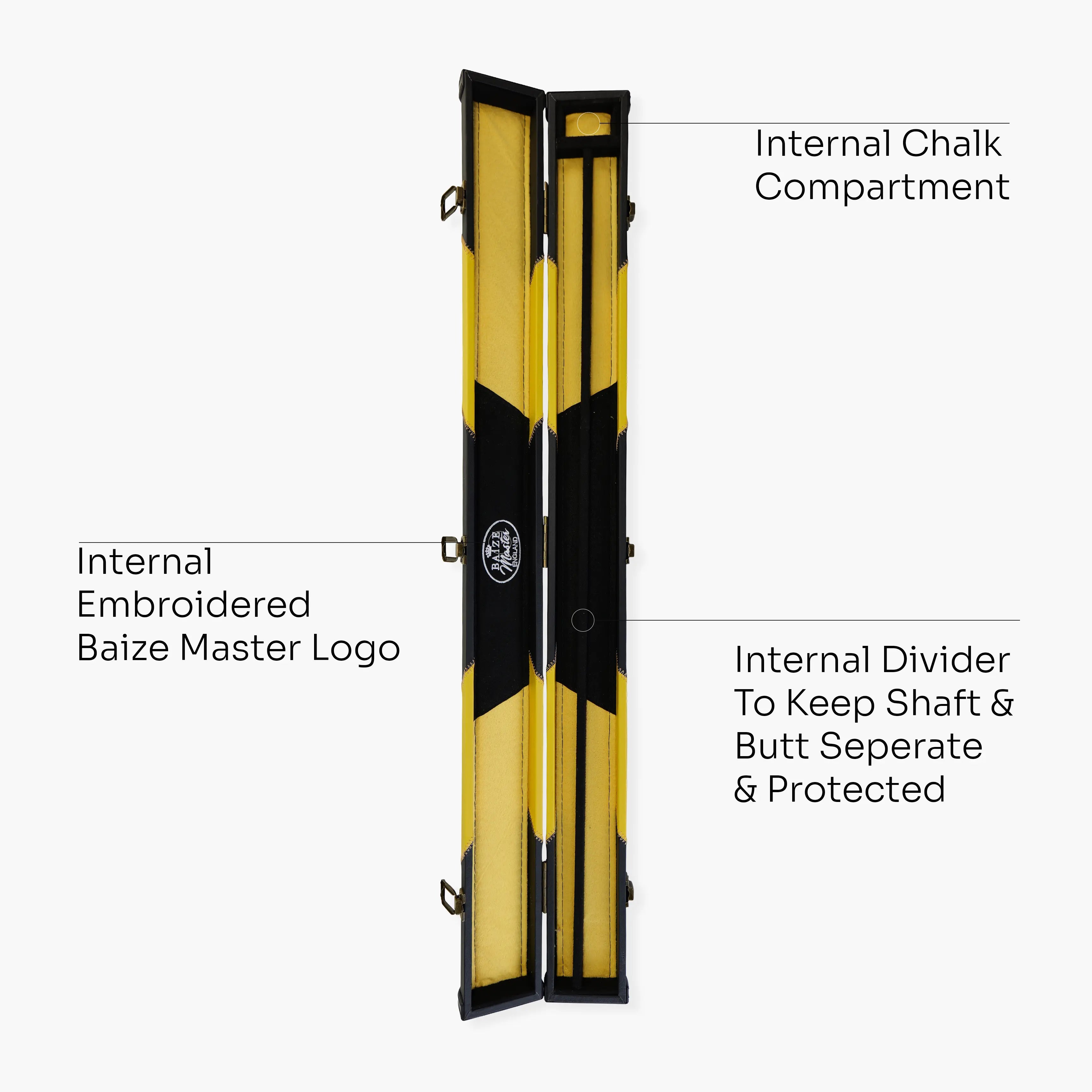 Baize Master Arrow 2-piece cue case