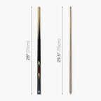 Kudos Classic Range 57 Inch Heavy Weight 2 Piece Traditional Ash Snooker Pool Cue with 9.5mm Tip