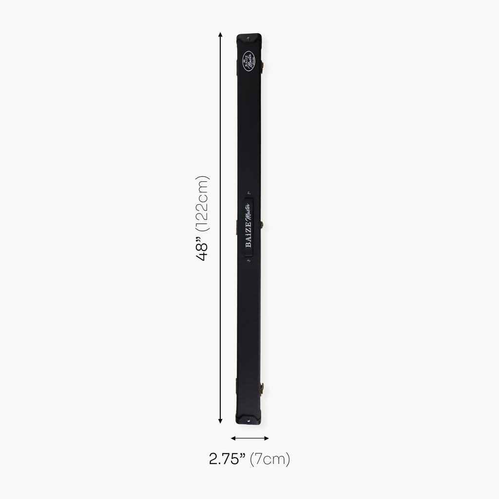 Baize Master black 3/4 cue case