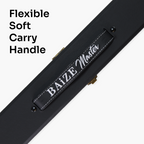 Baize Master black 3/4 cue case