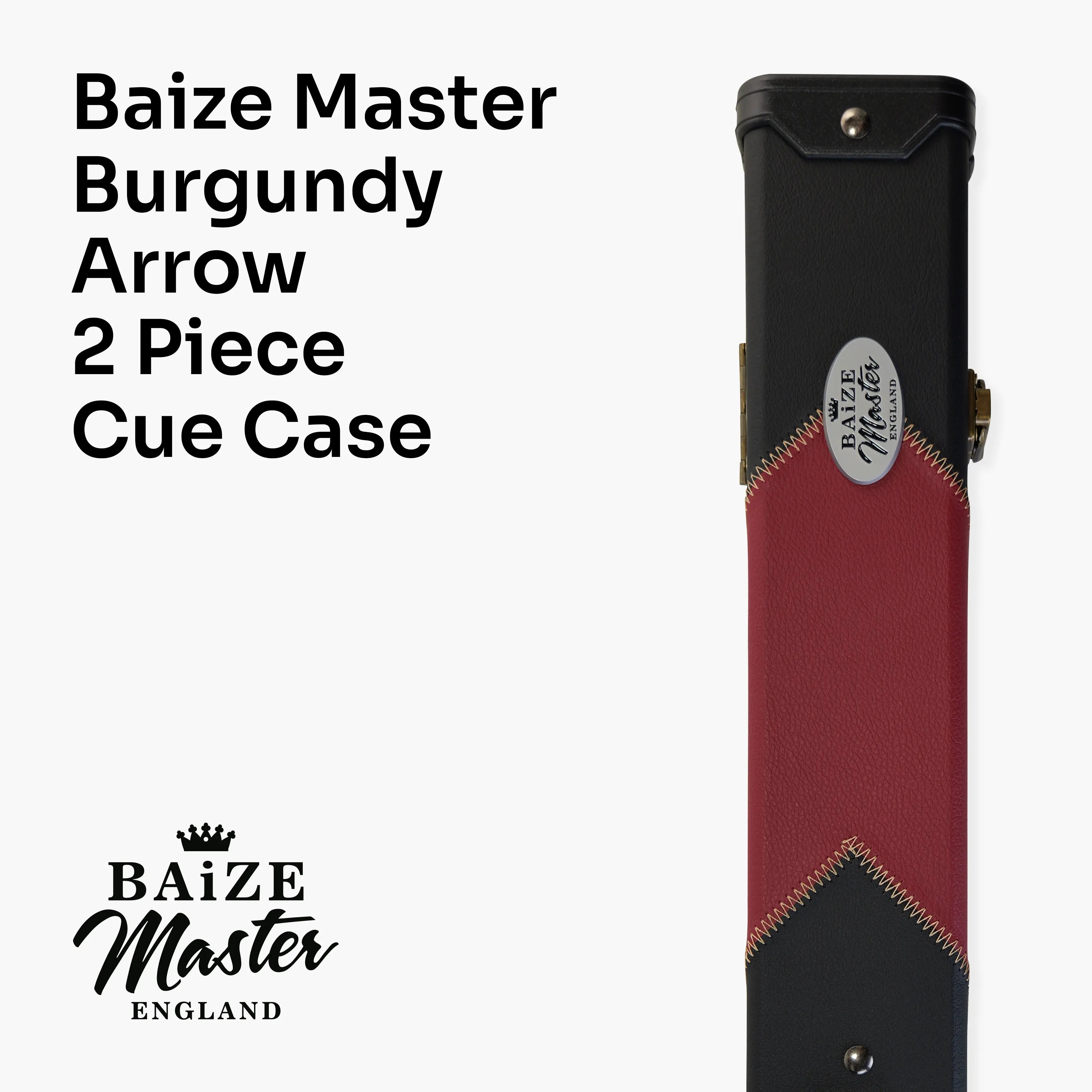 Baize Master Arrow 2-piece cue case