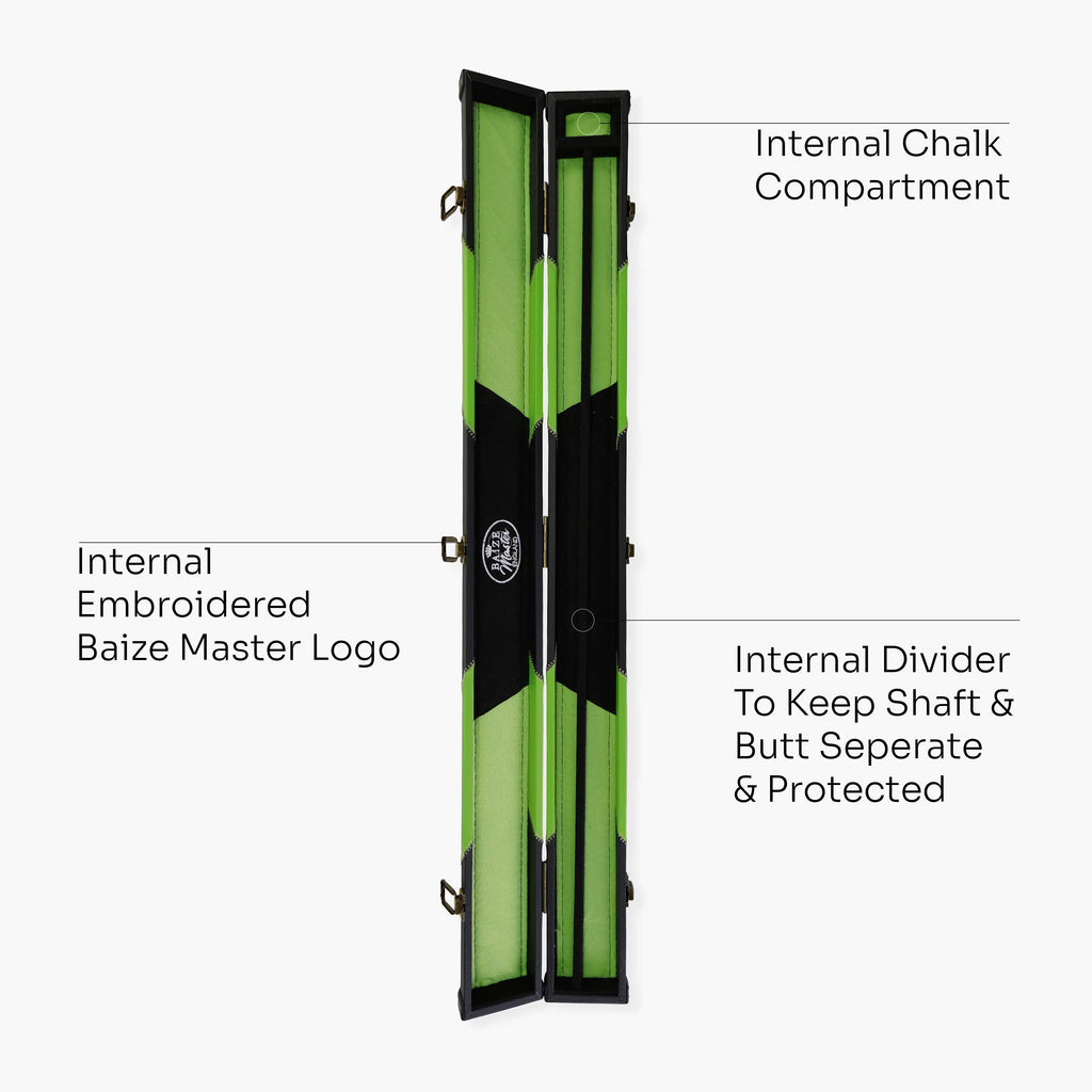 Baize Master Arrow 2-piece cue case