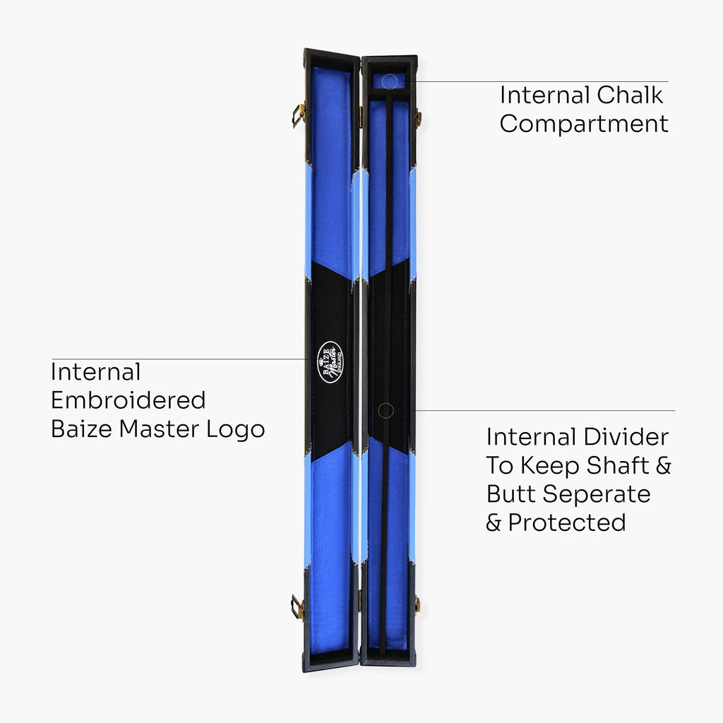 Baize Master Arrow 2-piece cue case