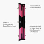 Baize Master Arrow 2-piece cue case