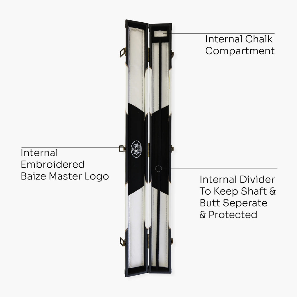 Baize Master Arrow 2-piece cue case
