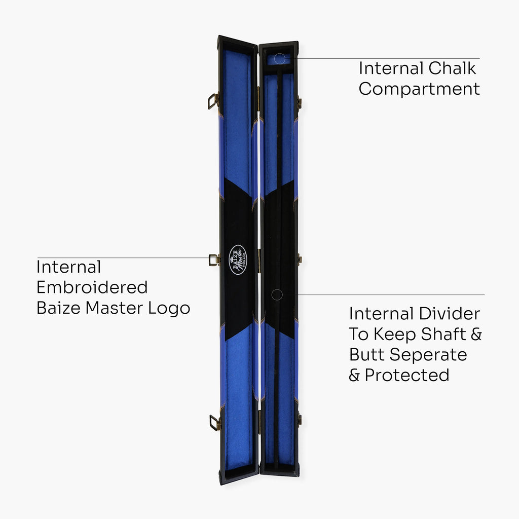 Baize Master Arrow 2-piece cue case