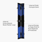 Baize Master Arrow 2-piece cue case