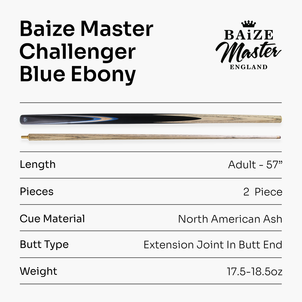 Baize Master Challenger 57-inch 2-piece cue