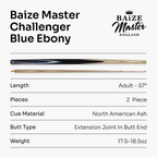 Baize Master Challenger 57-inch 2-piece cue