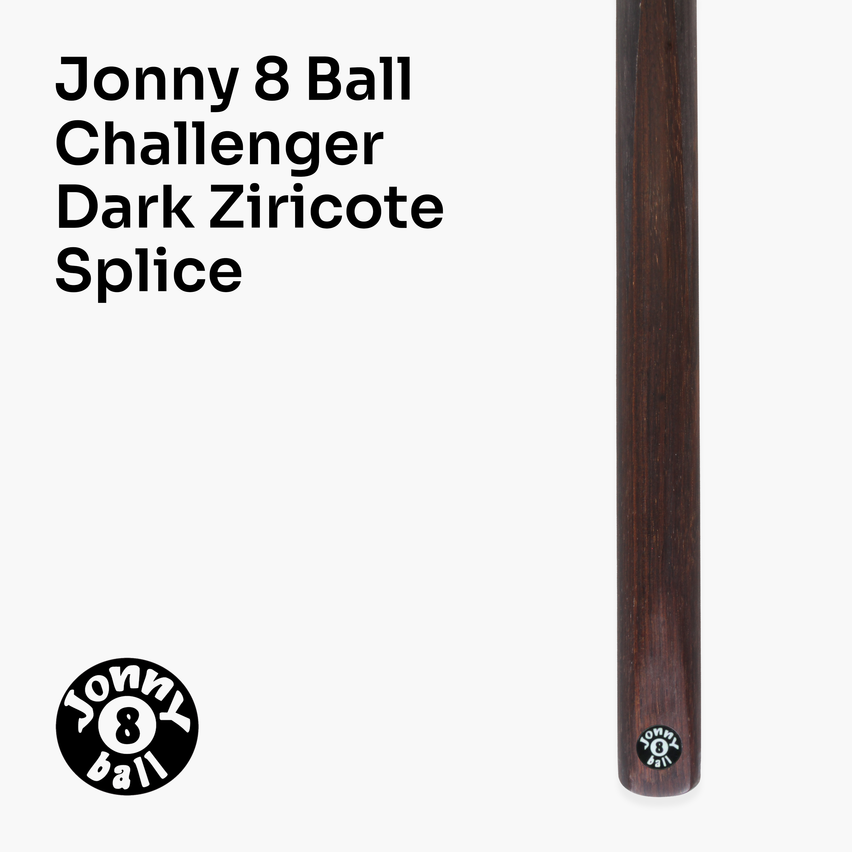 Jonny 8 Ball Challenger 57-inch 2-piece pool cue