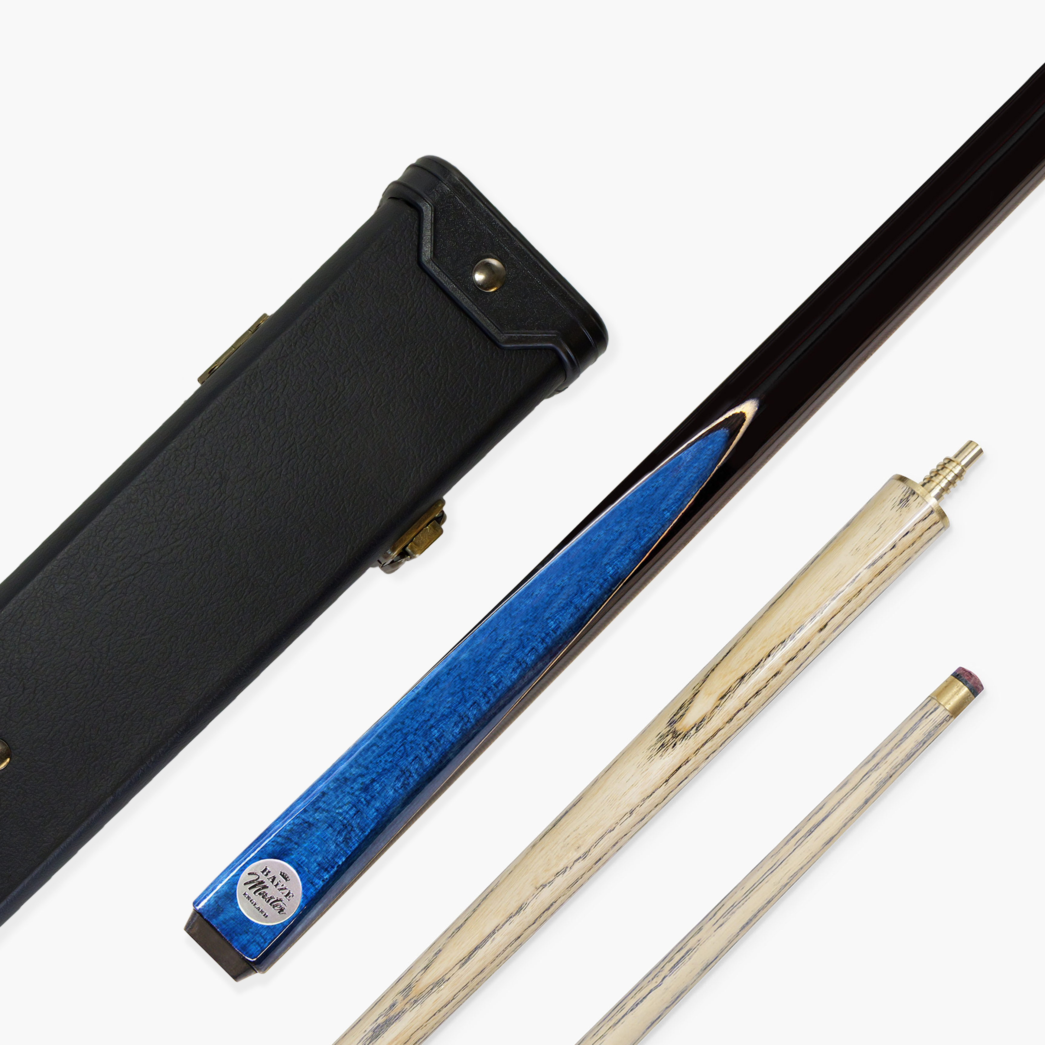 Baize Master Silver Series Conquest 42-inch junior cue and case set Cue + Case