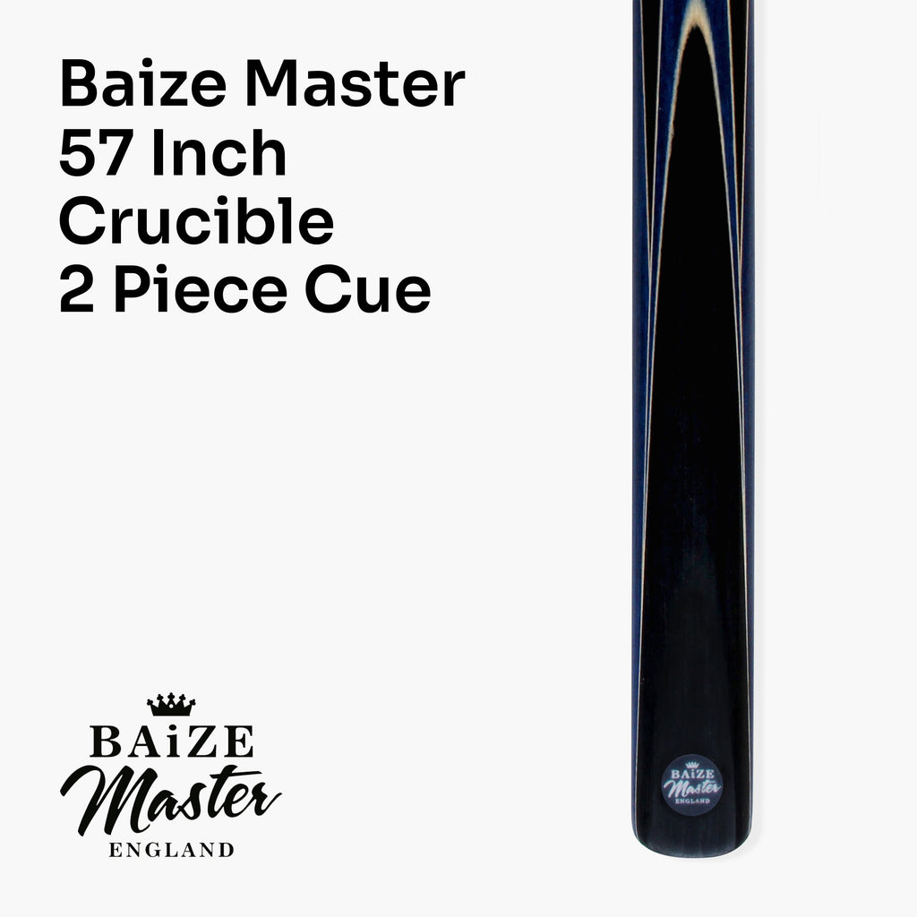 Baize Master Crucible 57-inch cue and case set