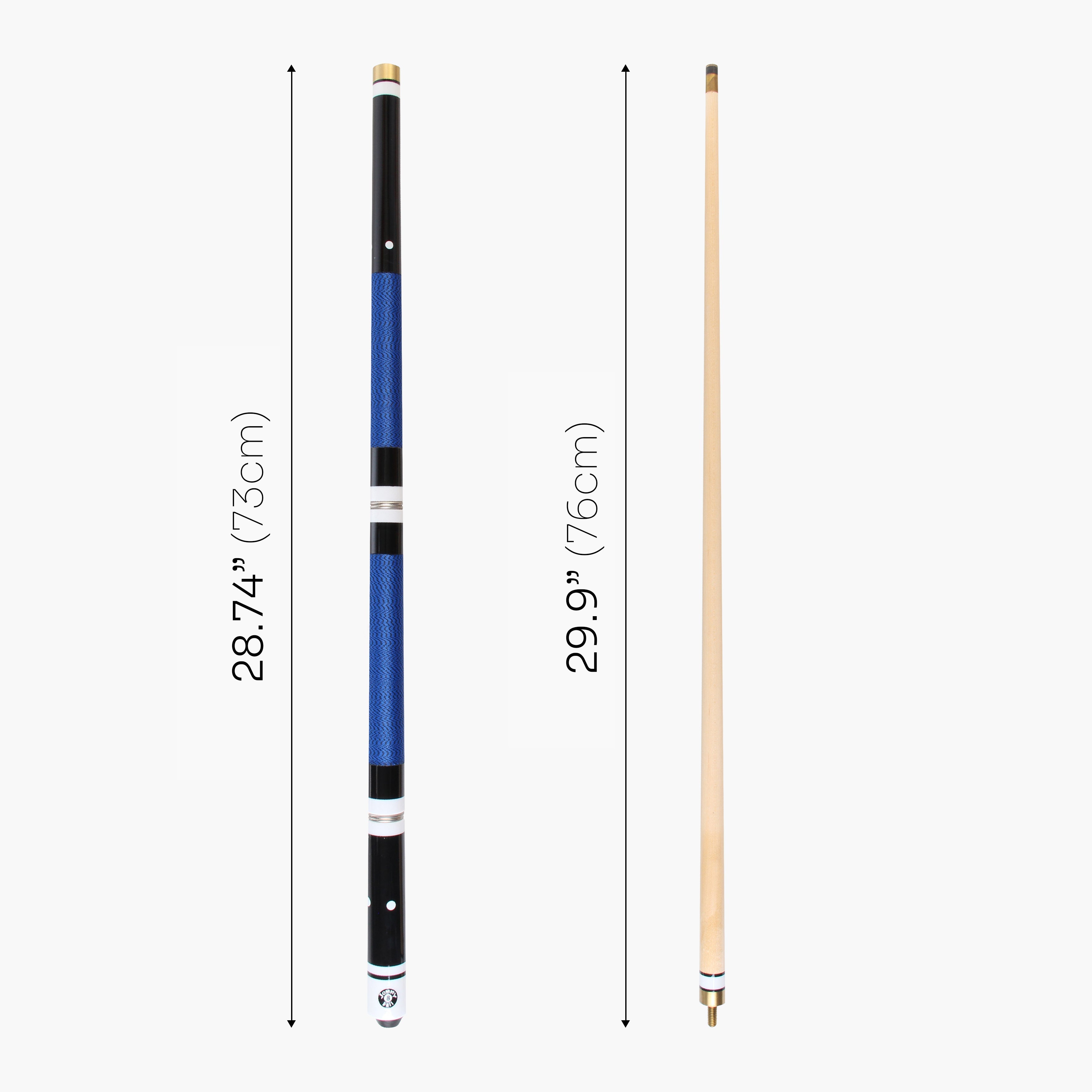 Jonny 8 Ball adjustable 4-piece cue with spare tips