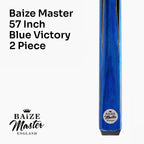 Baize Master Victory 57-inch 2-piece cue - 9.5mm tip