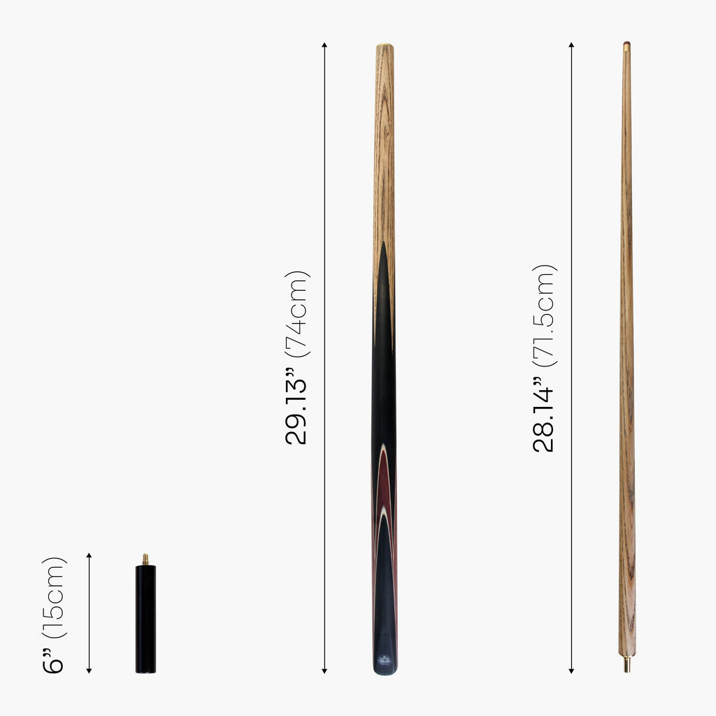 Baize Master Crucible 57-inch cue and case set