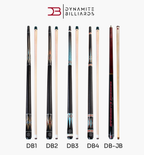 Darren Appleton Signature Series Dynamite Breaker 3 Piece American Pool Break Jump Cue with 13mm Phenolic Tip