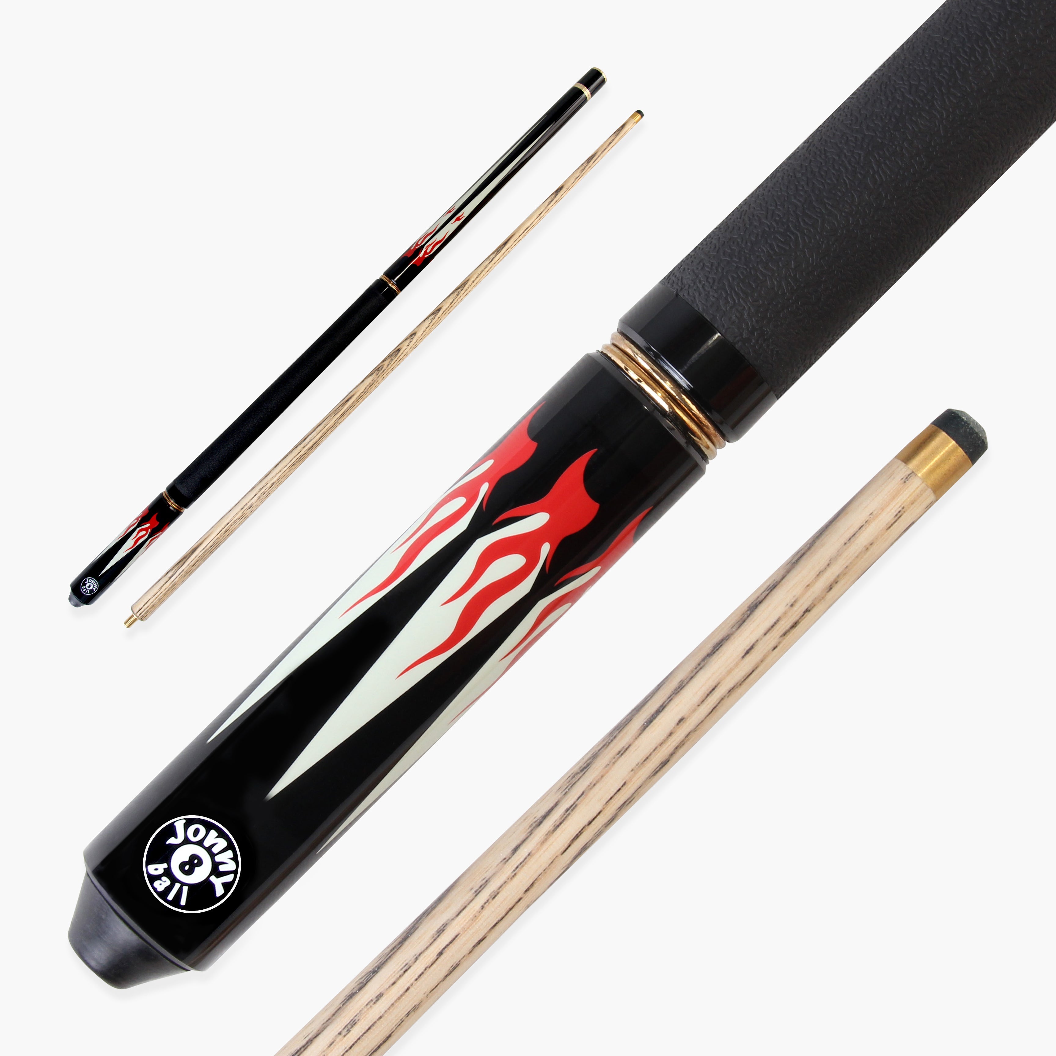 Jonny 8 Ball adjustable 57-inch 4-piece pool cue