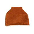 Brown suede chalk pouch with belt hook