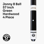 Jonny 8 Ball adjustable 4-piece cue with spare tips