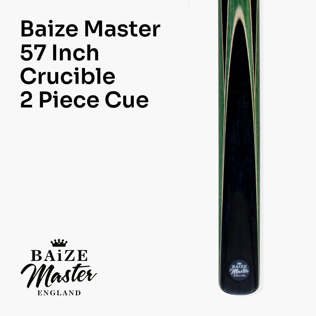 Baize Master Crucible 57-inch cue and case set